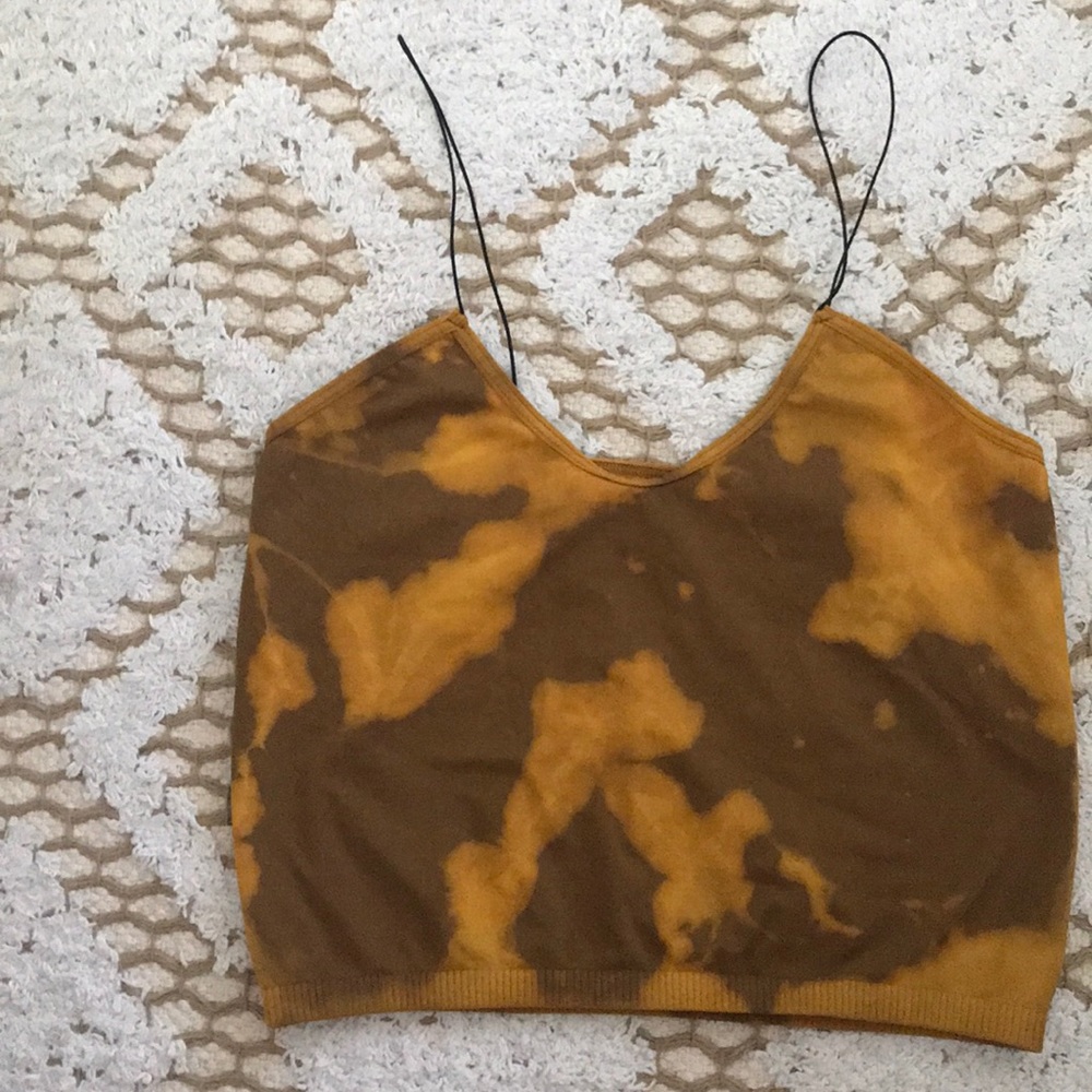 Free people skinny strap crop top - Picture 1 of 3